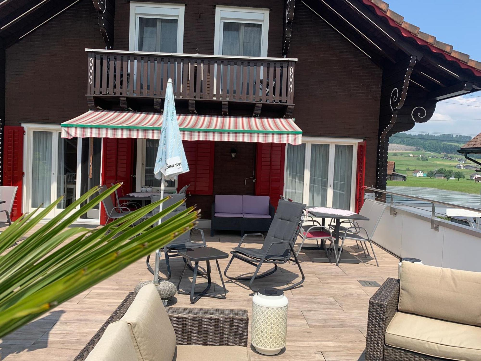 Pension Chalet Charme Siebnen Exteriér fotografie